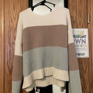 XL multi color sweater